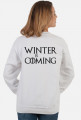Winter is Coming Gra o tron bluza damska biała