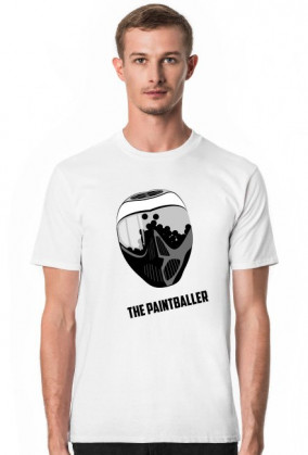 Paintball gamer biały