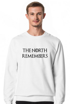 The North Remembers Gra o tron bluza męska biała