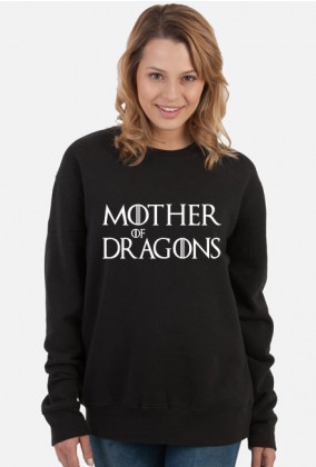 Mother of Dragons Gra o tron bluza damska czarna