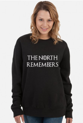 The North Remebers Gra o tron bluza damska czarna