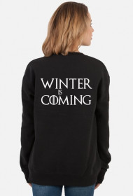 Winter is Coming Gra o tron bluza damska czarna