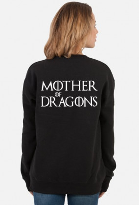 Mother of Dragons Gra o tron bluza damska czarna