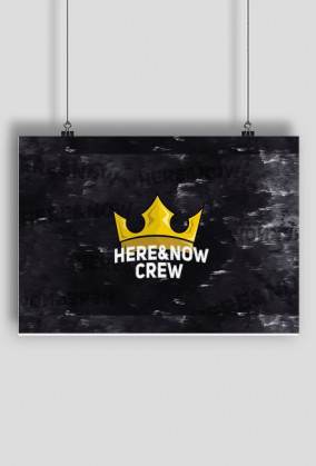 Plakat Here&Now Crew
