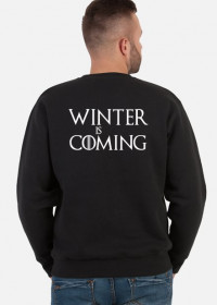 Winter is Coming Gra o tron bluza męska czarna