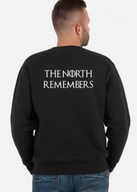 The North Remebers Gra o tron bluza męska czarna