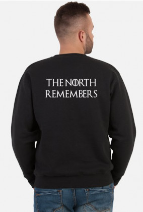 The North Remebers Gra o tron bluza męska czarna