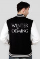 Winter is Coming Gra o tron baseballówka czarna