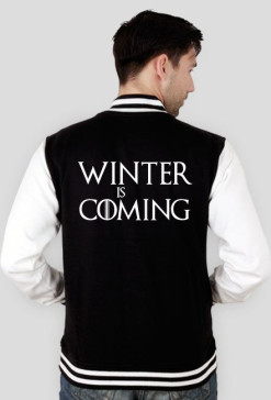 Winter is Coming Gra o tron baseballówka czarna