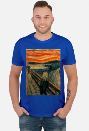 Edvard Munch Krzyk koszulka