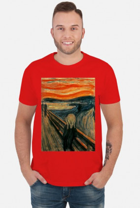 Edvard Munch Krzyk koszulka