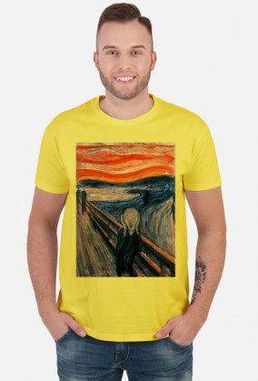 Edvard Munch Krzyk koszulka