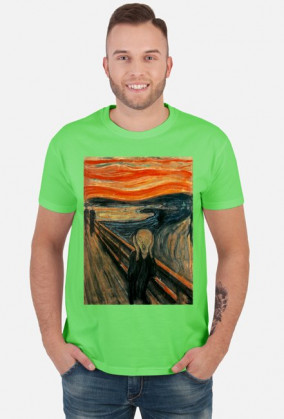 Edvard Munch Krzyk koszulka