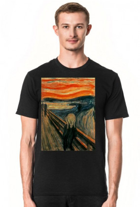Edvard Munch Krzyk koszulka