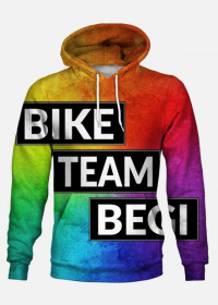 Bluza BikeTeamBegi z kapturem   [ Colourful Edition ]