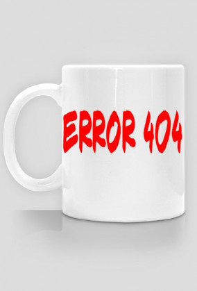 Kubek ERROR 404