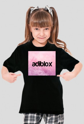 Adiblox koszulka dla dziewcząt