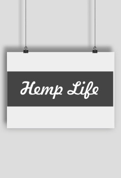 Plakat Hemp Life