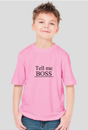 koszulka tell me boss