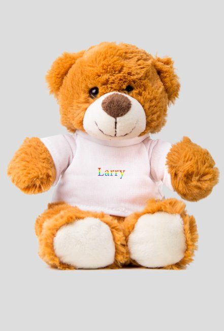 Miś "Larry is real."