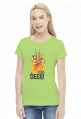 Oh deer koszulka z jeleniem damska