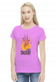 Oh deer koszulka z jeleniem damska