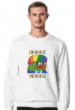 Bluza męska prezent - Pepe Clown World