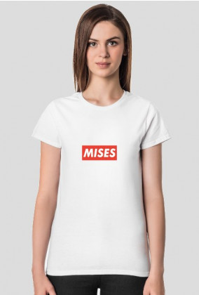 Koszulka damska prezent - Mises ekonomista