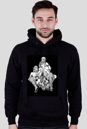 Necro BLUZA MĘSKA Z KAPTUREM