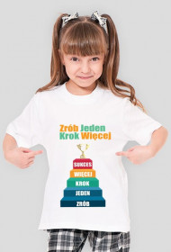 Koszulka- Schody z Napisem