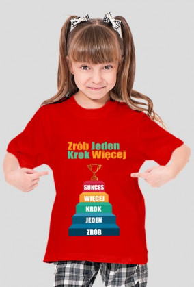 Koszulka- Schody z Napisem