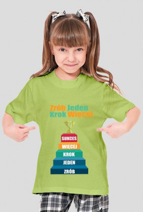 Koszulka- Schody z Napisem