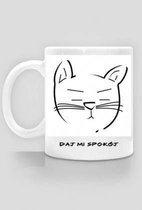 Kubek kot daj mi spokój