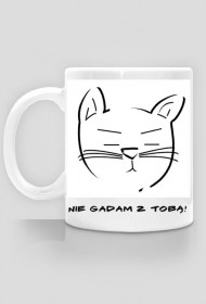 Kubek kot nie gadam z tobą