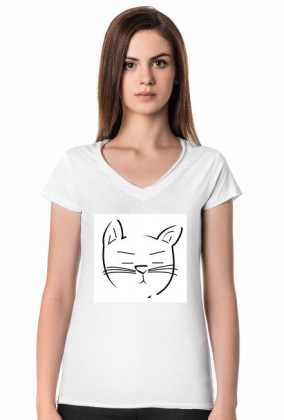 Koszulka Kot damska
