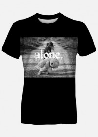 koszulka alone girl sad