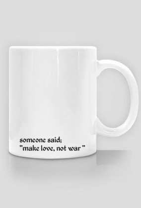 kubek streetheart make love not war