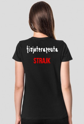 fizjoterapeuta strajk koszulka