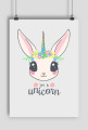 plakat unicorn