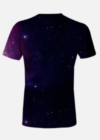 koszulka kosmos purporowa fiolet