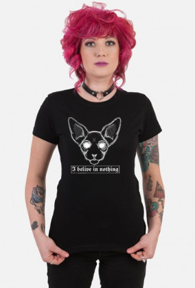 Sfinks "I belive in nothing"