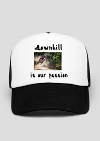 Czapka z daszkiem Downhill is our passion