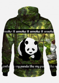 bluza panda zielona smoke it gorgeus