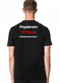 Strajk fizjoterapeutów popieram koszulka