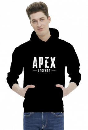 Apex Legends bluza z kapturem męska czarna