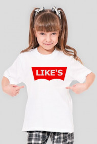 koszulka dla dziewczynki LIKE'S