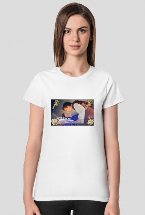 Koszulka z modnym nadrukiem