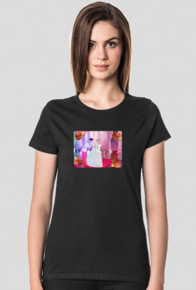Koszulka z modnym nadrukiem