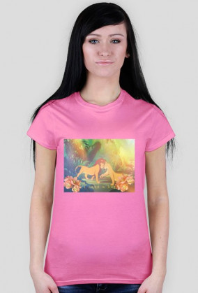 Koszulka z modnym nadrukiem