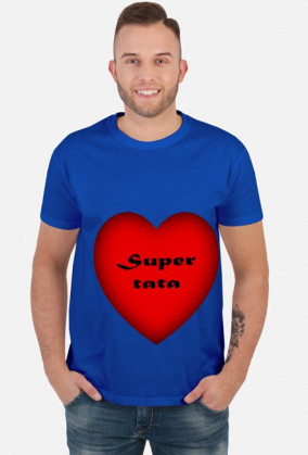 Koszulka super taty na dzień ojca